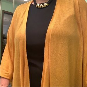 Gold Cape/Cardigan